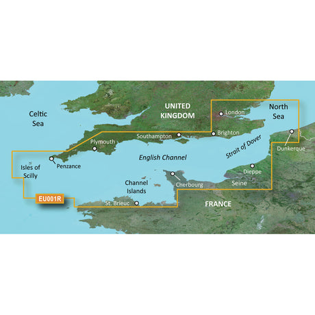 Garmin BlueChart g2 Vision HD - VEU001R - English Channel - microSD /SD