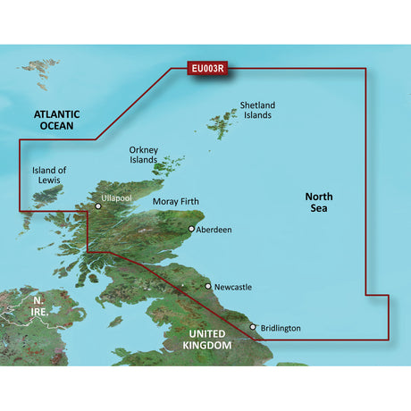 Garmin BlueChart g2 Vision HD - VEU003R - Great Britain, Northeast Coast - microSD /S