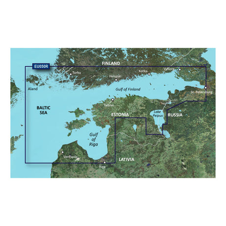 Garmin BlueChart g2 Vision HD - VEU050R - Aland to Vyborg - microSD /SD