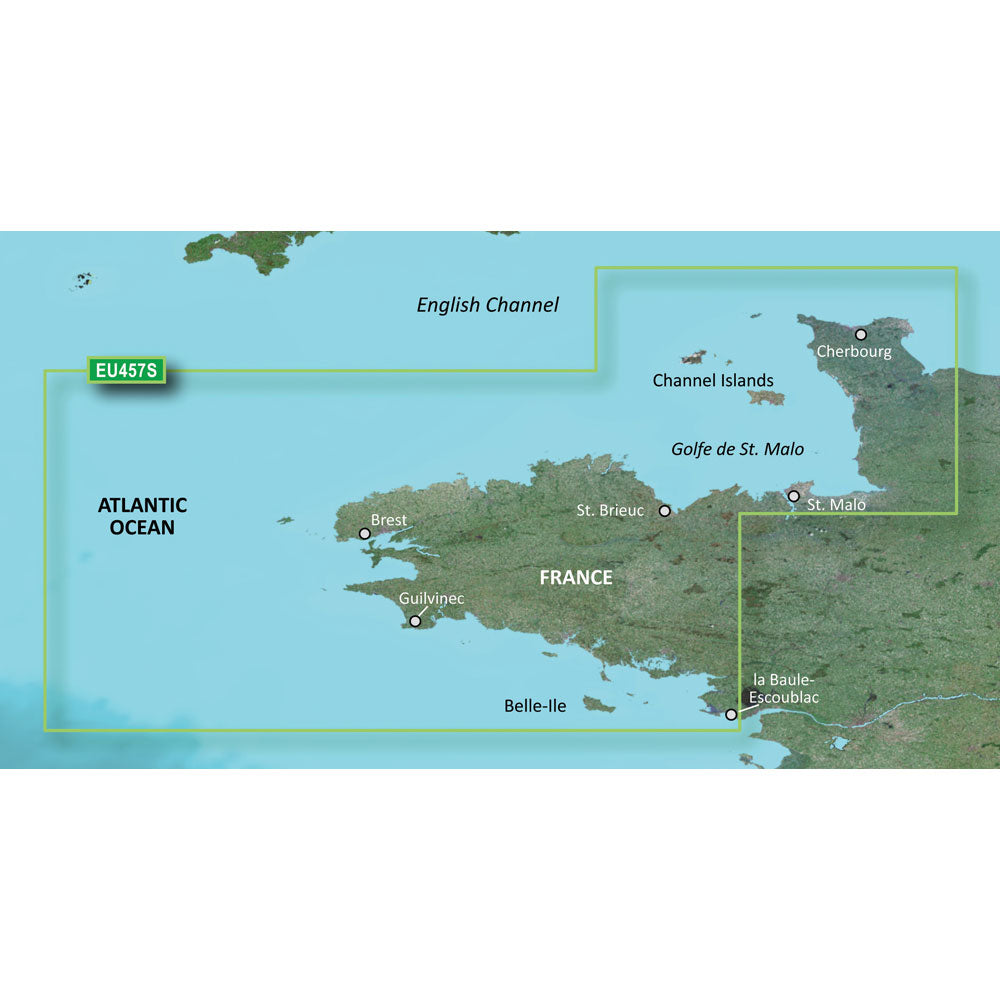 Garmin BlueChart g2 Vision HD - VEU457S - Bretagne - microSD /SD&3153;