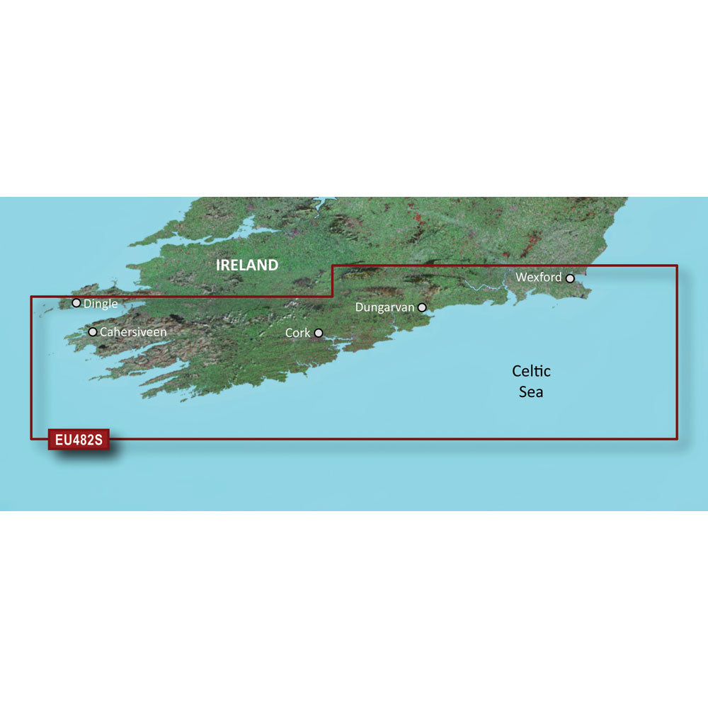 Garmin BlueChart g2 Vision HD - VEU482S - Wexford to Dingle Bay - microSD /SD