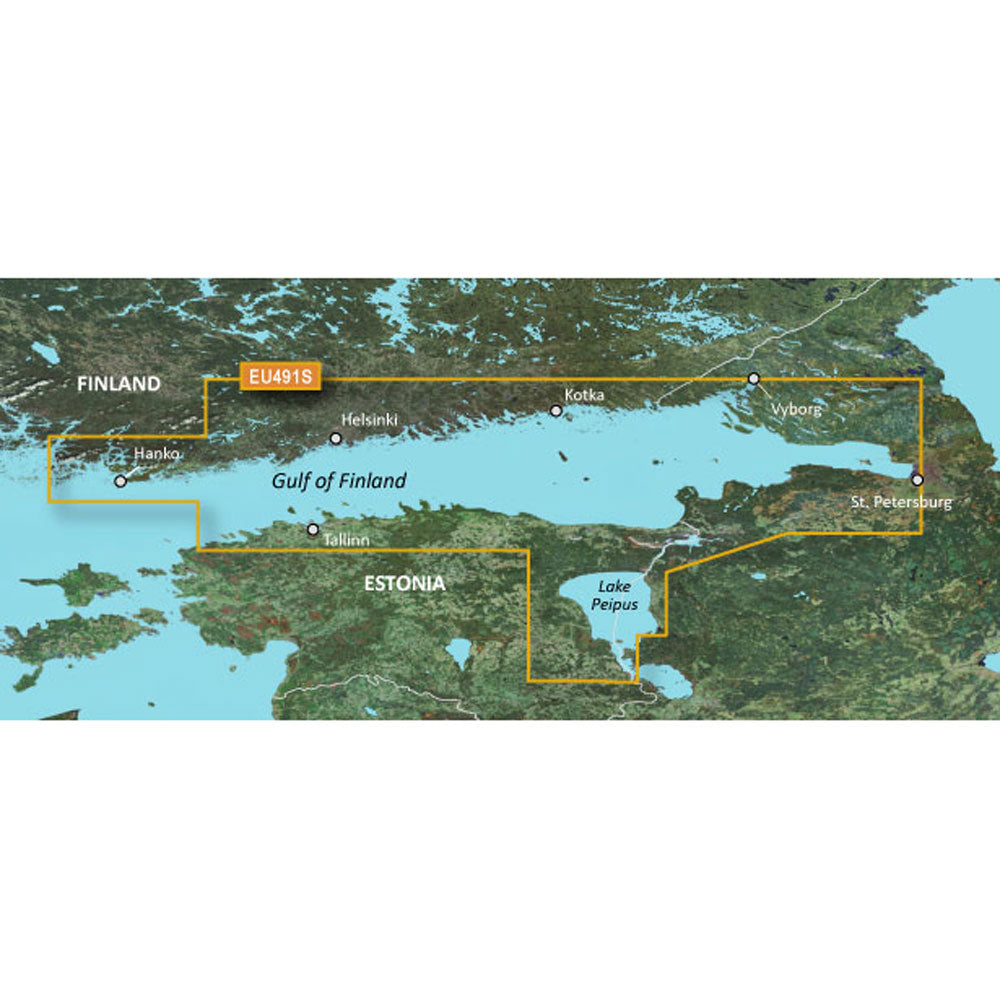 Garmin BlueChart g2 Vision HD - VEU491S - Kotka to Hanko - microSD /SD