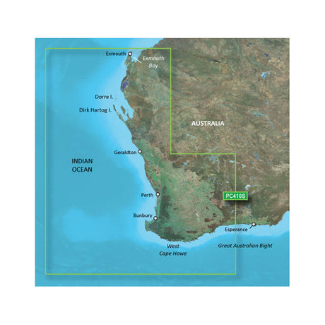 Garmin BlueChart g2 Vision HD - VPC410S - Esperance - Exmouth Bay - microSD /SD