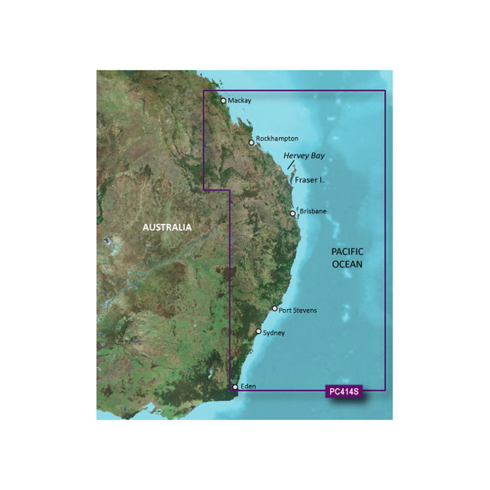 Garmin BlueChart g2 HD - HXPC414S - Mackay - Twofold Bay - microSD /SD