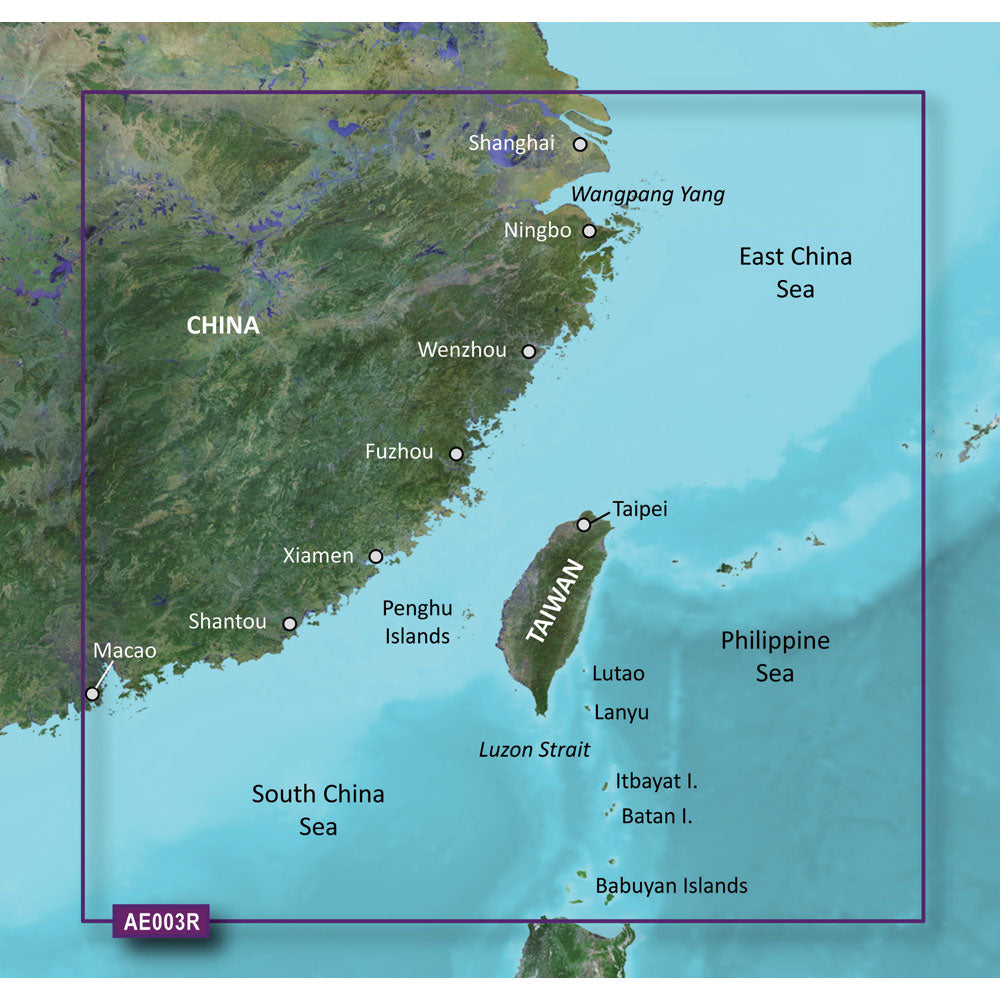 Garmin BlueChart g2 Vision HD - VAE003R - Taiwan - microSD /SD