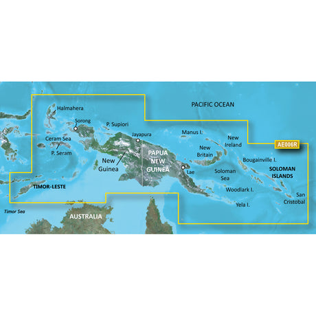 Garmin BlueChart g2 HD - HAE006R - Timor Leste/New Guinea - microSD /SD_Additional1