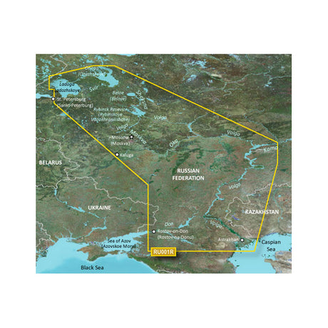 Garmin BlueChart g2 HD - HXEU062R - Russian Inland Waterways - microSD /SD