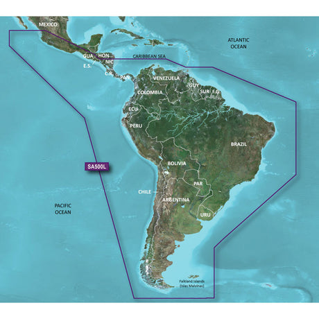 Garmin BlueChart g2 HD - HXSA600X - South America - microSD /SD