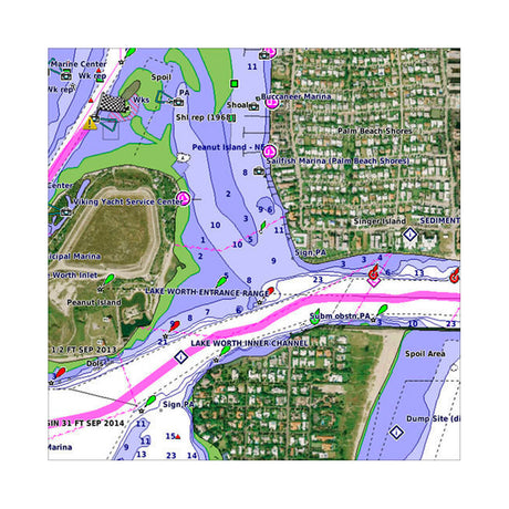 Garmin BlueChart g2 Vision HD - VCA018R - Inside - Outside Passage - microSD /SD a