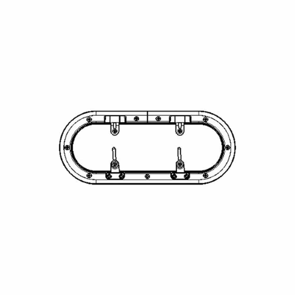 Goiot Portlights - Evolution Size 33.10 (5-15mm wall thickness) - Black Frame_Additional1