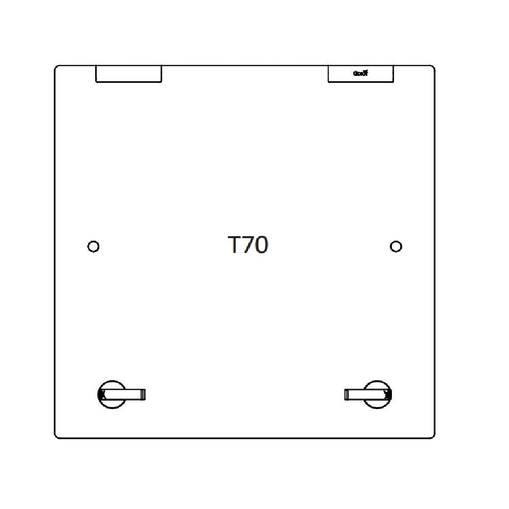 Goiot Hatches - Magic Flush Hatch Size T70 (Black)_Additional1