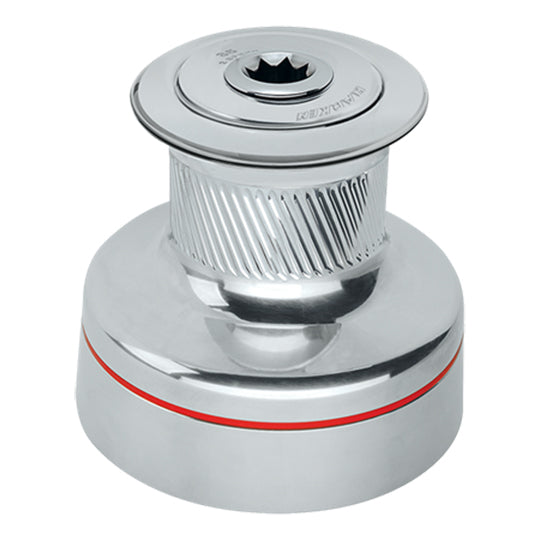 Harken Plain Top Winch: Radial Size 20 (All Chrome) - 2 Speed