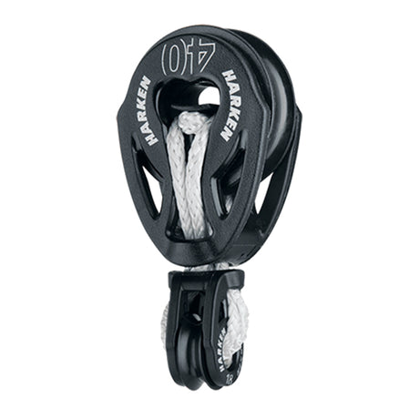 Harken Block - Carbo T2 40mm Double - Traveler - w/ 29mm Carbo T2