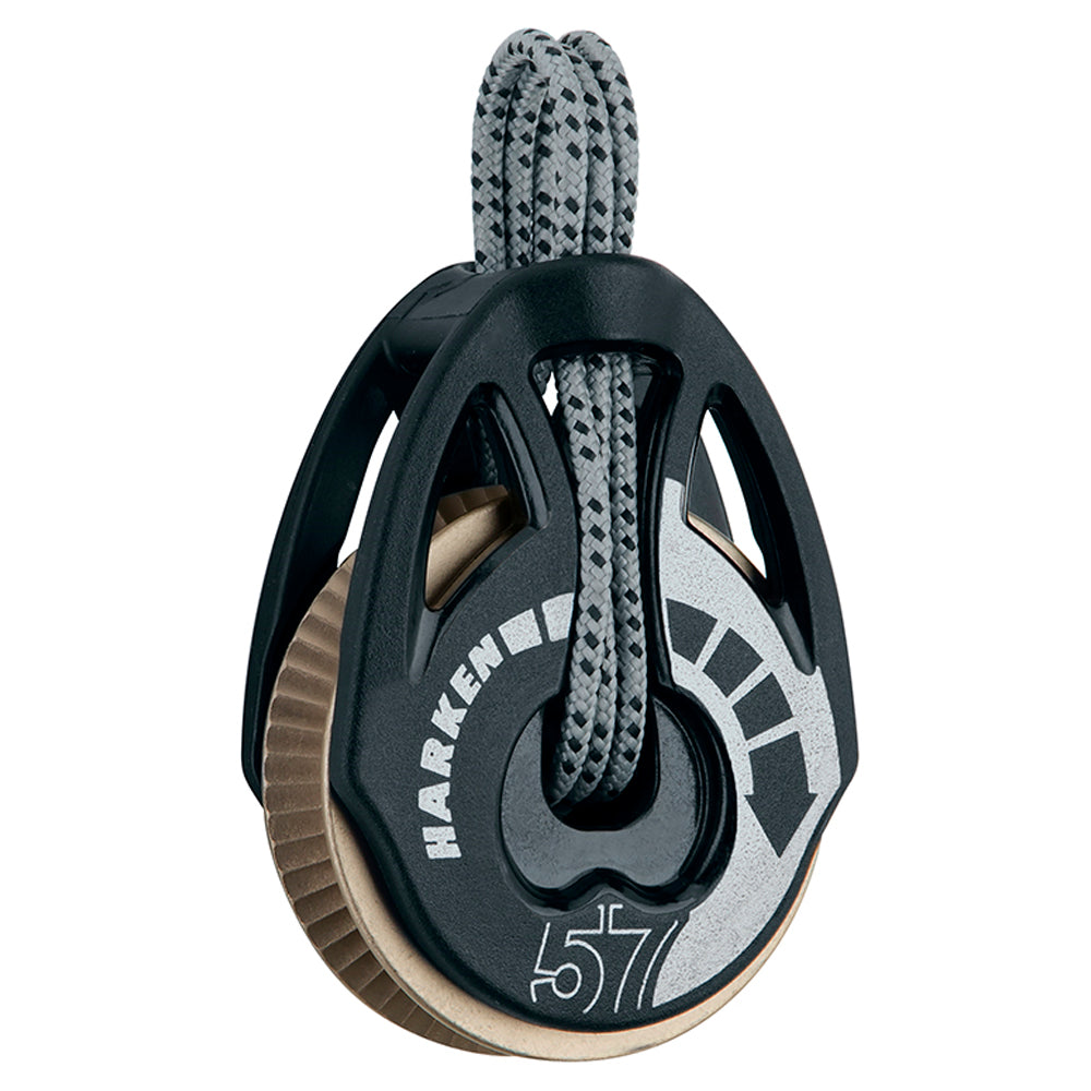 Harken Block - Carbo Power3 T2 Ratchamatic 57mm Single - 1.5x Grip (Titanium)