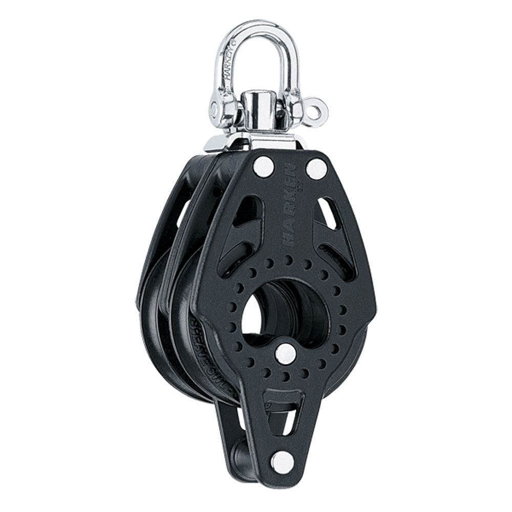 Harken Block - Carbo 57mm Double - Swivel / Becket