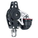 Harken Block - Carbo 40mm Single - Ratchet - Swivel / 471 Carbo-Cam / Becket (Black)