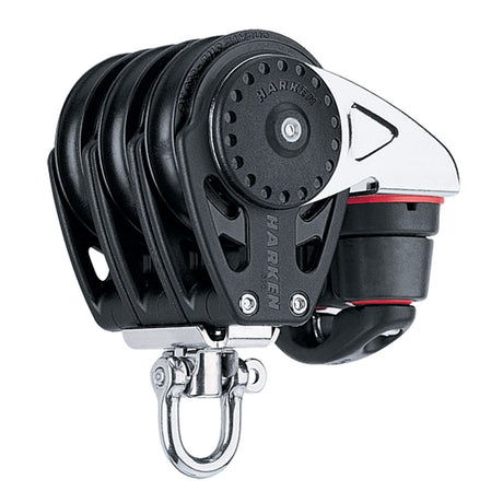 Harken Block - Carbo 57mm Triple - Swivel / 150 Cam-Matic