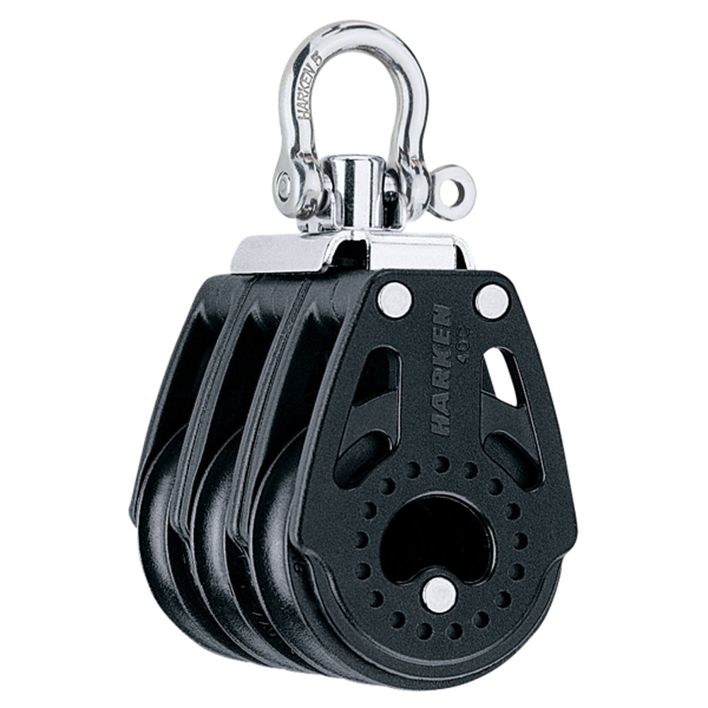 Harken Block - Carbo 40mm Triple - Swivel