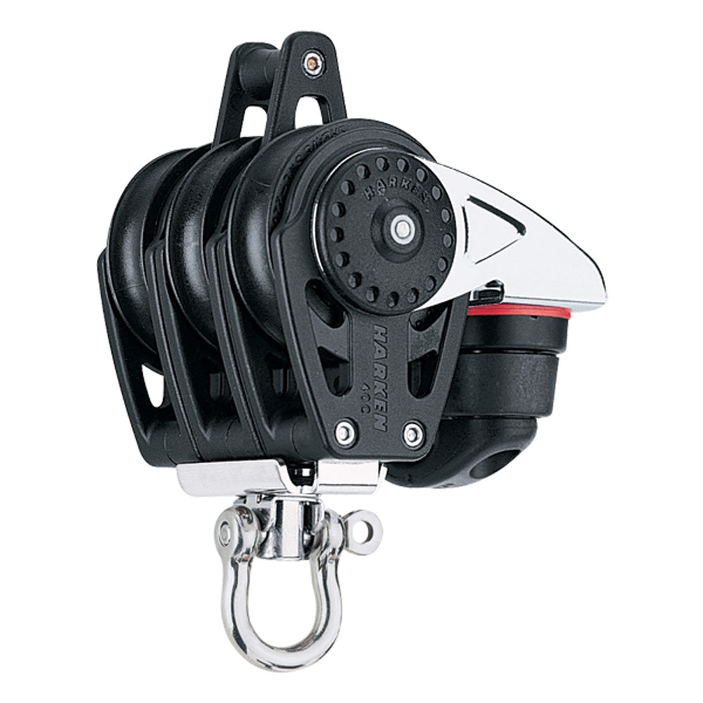 Harken Block - Carbo 40mm Triple - Swivel / 471 Carbo-Cam / Becket