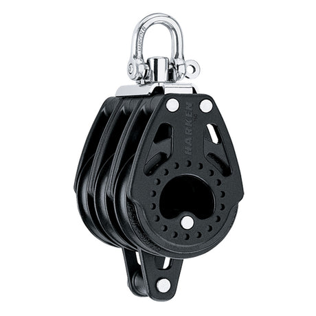 Harken Block - Carbo 75mm Triple - Swivel / Becket