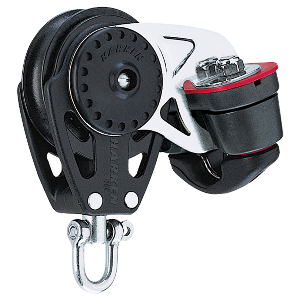 Harken Block - Carbo 75mm Single - Swivel / 150 Cam-Matic