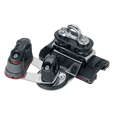 Harken 22 mm High-Load 1250 Car - Pivoting Sheaves, Swivel Cam