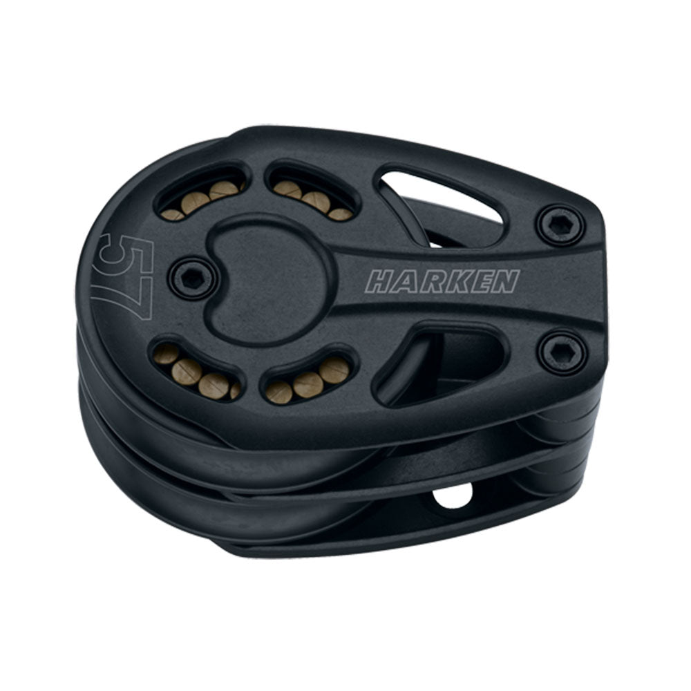 Harken Block - Black Magic 57mm Double - Footblock (High-Load)