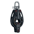 Harken Block - Black Magic 57mm Single - Swivel / Becket (Low-Load)