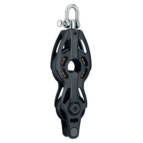 Harken Block - Black Magic 75mm Single - Spriddle - Swivel / Becket