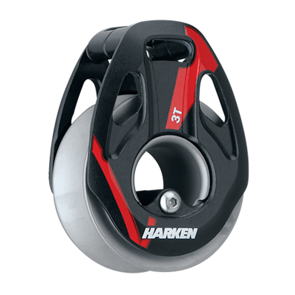 Harken Block - V Block 56mm - Wide Sheave / Loop (Aluminum)