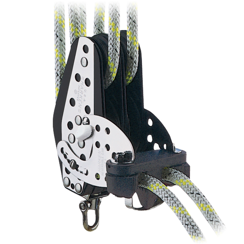 Harken Block - Two-Speed Mainsheet System - Double Fiddle / Ratchet / 412 Cam-Matic