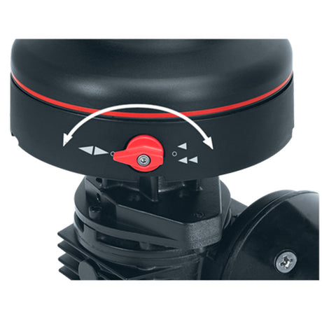 Harken Electric Winch: Radial Rewind Size 40 Left Mount - 24V (Black)_Additional1