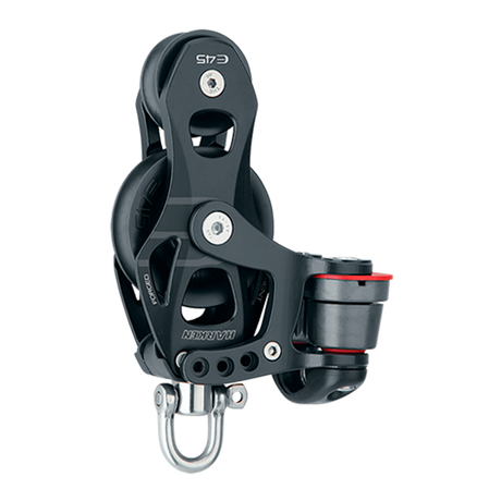 Harken Block - Element 45mm Single - Fiddle - Swivel / 150 Cam-Matic