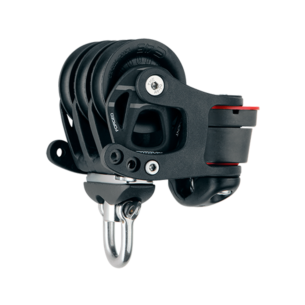 Harken Block - Element 45mm Triple - Swivel / 150 Cam-Matic