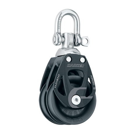 Harken Block - Element 60mm Double - Swivel