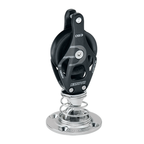 Harken Block - Element 60mm Single - Stand-Up - Becket