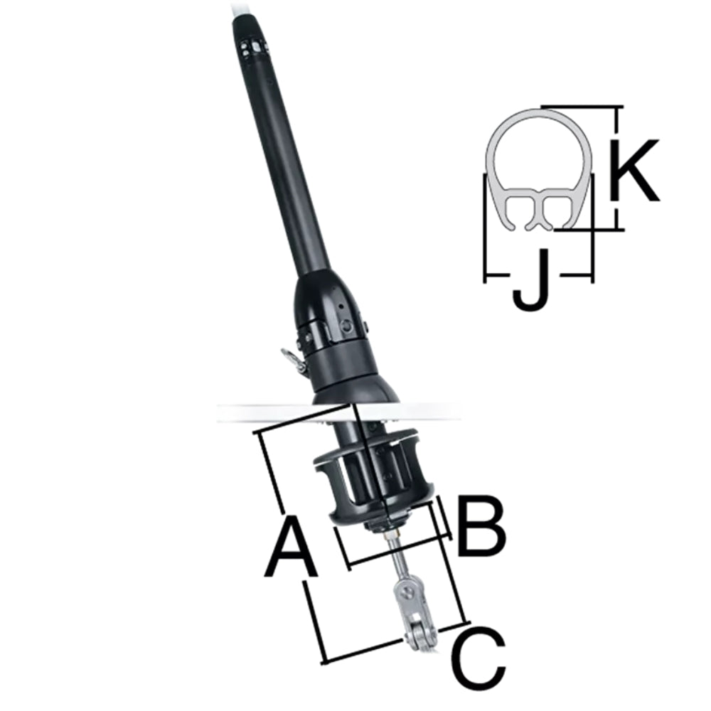 Harken MKIV Jib Furling System Underdeck Unit 3 - For monohulls up to 60 ft. with 19.1mm (3 / 4") cl_Additional1