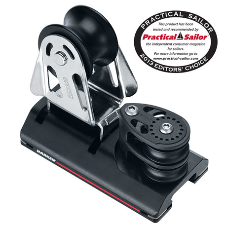 Harken 27mm Genoa Cars - ESP Adjustable w/2:1 sheaves (Silver)