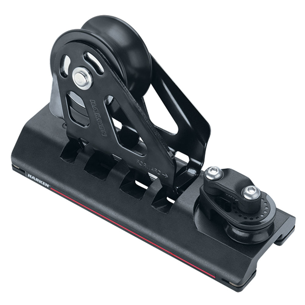 Harken 32mm Genoa Car - Adjustable w/3:1 sheave (Black)