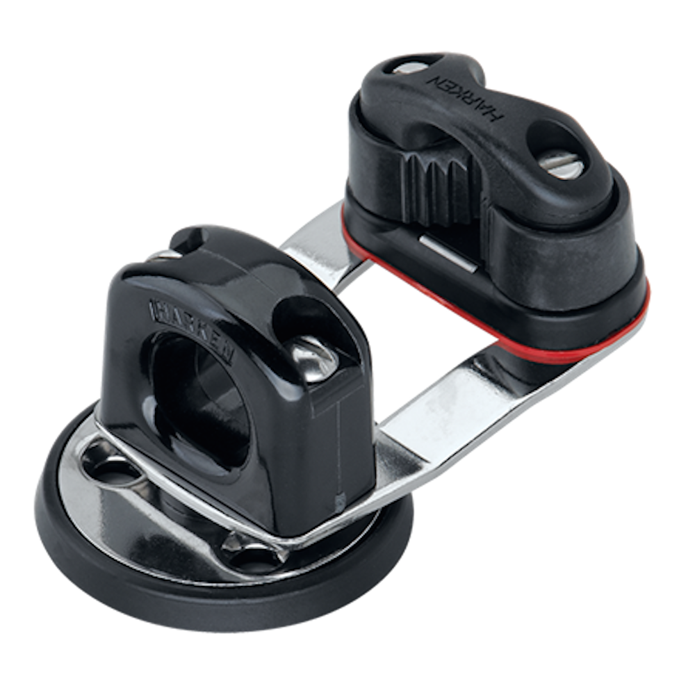 Harken Cam Cleat Bases - Swivel Base / 471 Micro Carbo-Cam / Bullseye