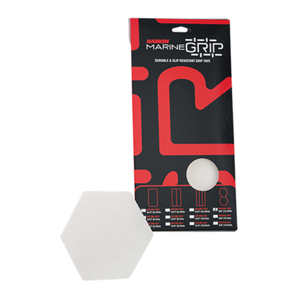 Harken Marine Grip Tape - Honeycomb, Translucent White, 12 Pieces