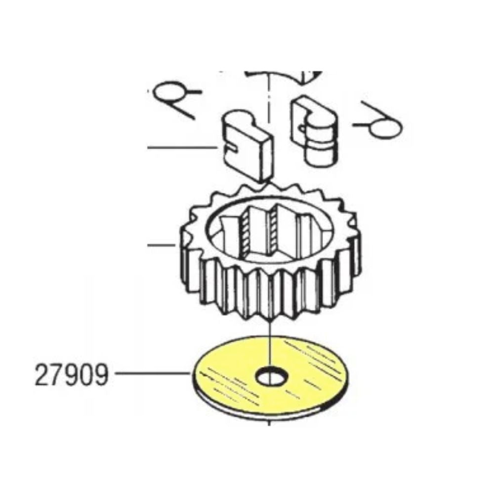 Harken Spare: Washer (36x9,5x1) for Radial Winch Size 35 & 40