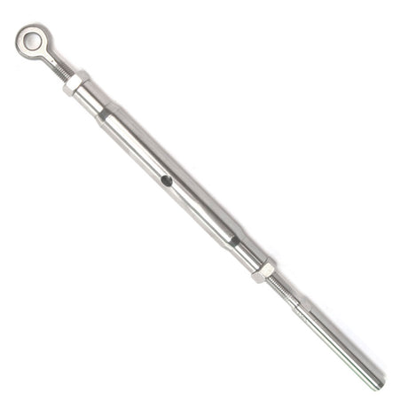 Hayn Eye to Swage Tubular Turnbuckle TT - 6mm Wire, 1/2" Eye