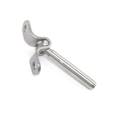 Hayn Deck Toggle to Swage Open Body Turnbuckle TFB w/ Handy Crimp Stud - 3/16" Wire, 1/4" Screw