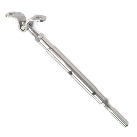 Hayn Deck Toggle to Swage Tubular Turnbuckle TT w/ Handy Crimp Stud for 1/8" Wire, 1/4" Screw