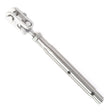 Hayn Left Hand Jaw and Tubular Turnbuckle Body TT - 1/4" Jaw, 1/4" Pin