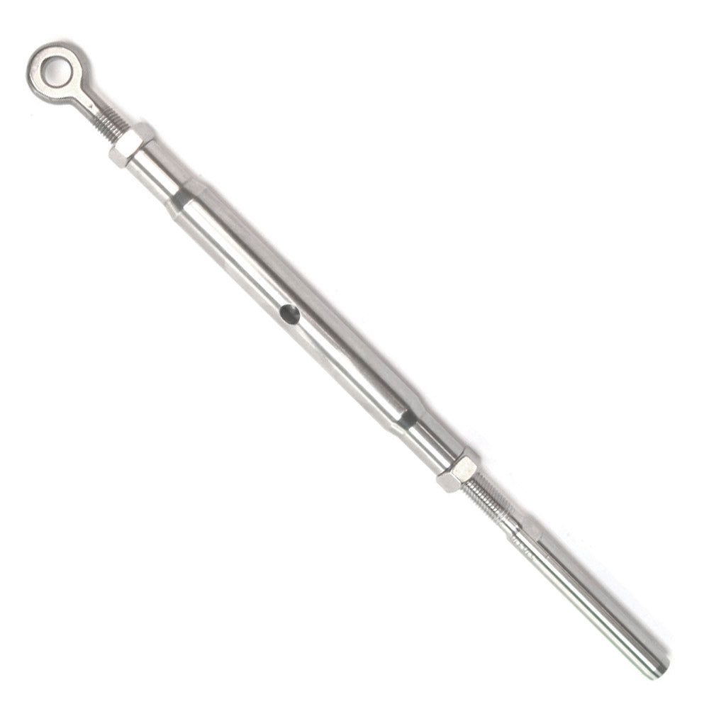 Hayn Eye to Swage Tubular Turnbuckle TT - 3mm Wire, 1/4" Eye