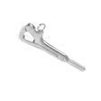 Hayn Positive Locking 4" Pelican Hook w/ Handy Crimp Studs for 1/8" Wire