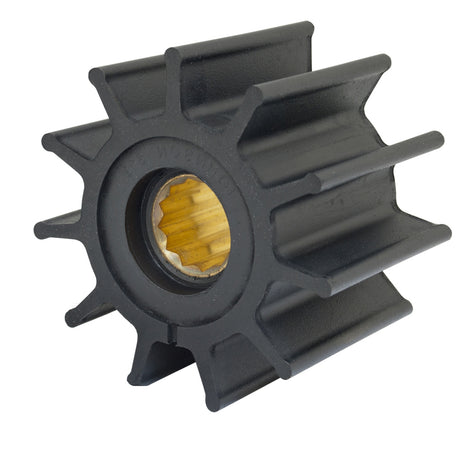 Jabsco Impeller Kit - 12 Blade - Neoprene - 3-&#190;" Diameter - Brass Insert - Spline Drive