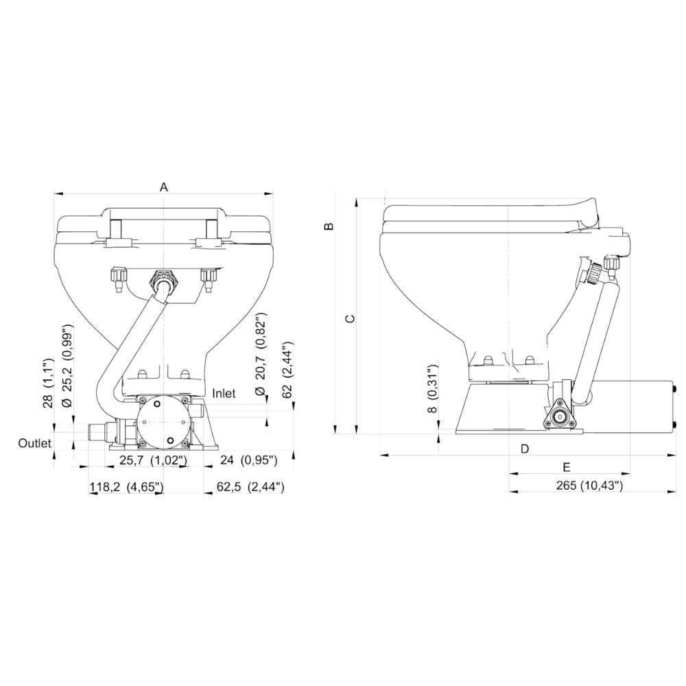 Johnson Pump Standard Electric Compact Macerator Style 12V_Additional1